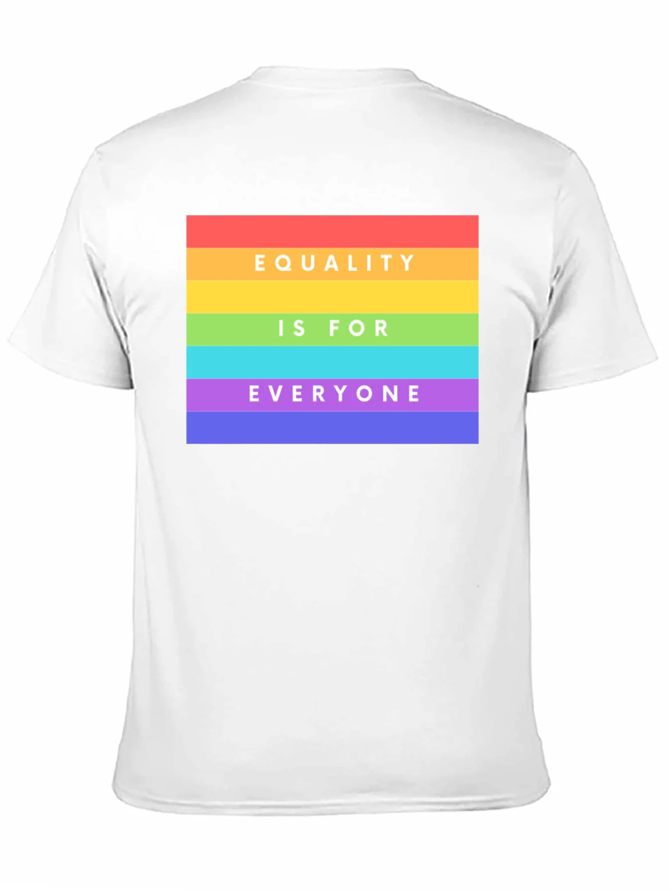 Rebbecca Equality is for Everyone Rainbow Pride T-Shirt