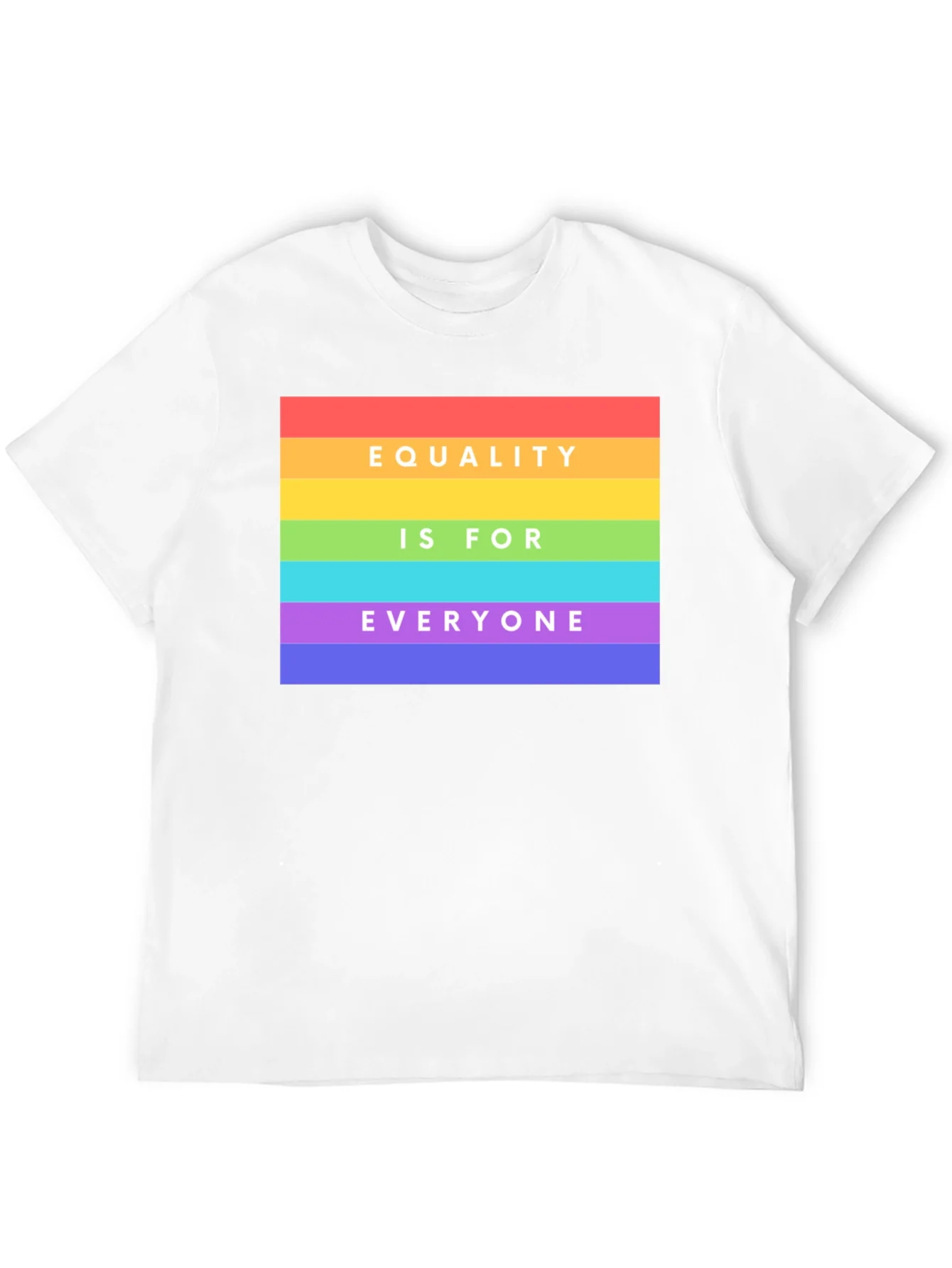 Rebbecca Equality is for Everyone Rainbow Pride T-Shirt