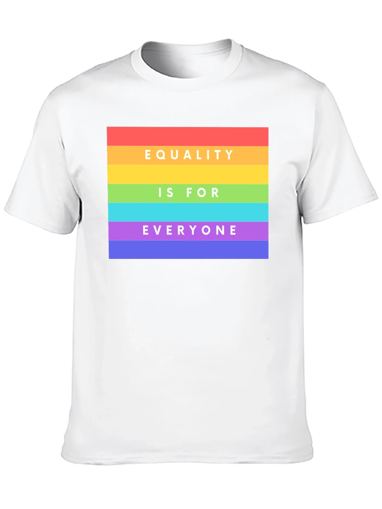 Rebbecca Equality is for Everyone Rainbow Pride T-Shirt