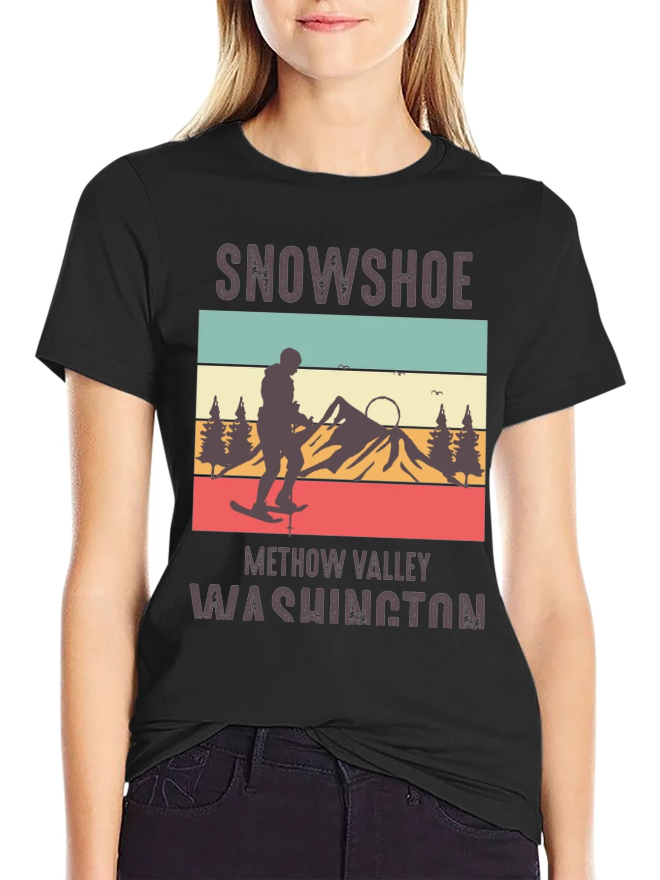 Camiseta Snowshoe Methow Valley Washington