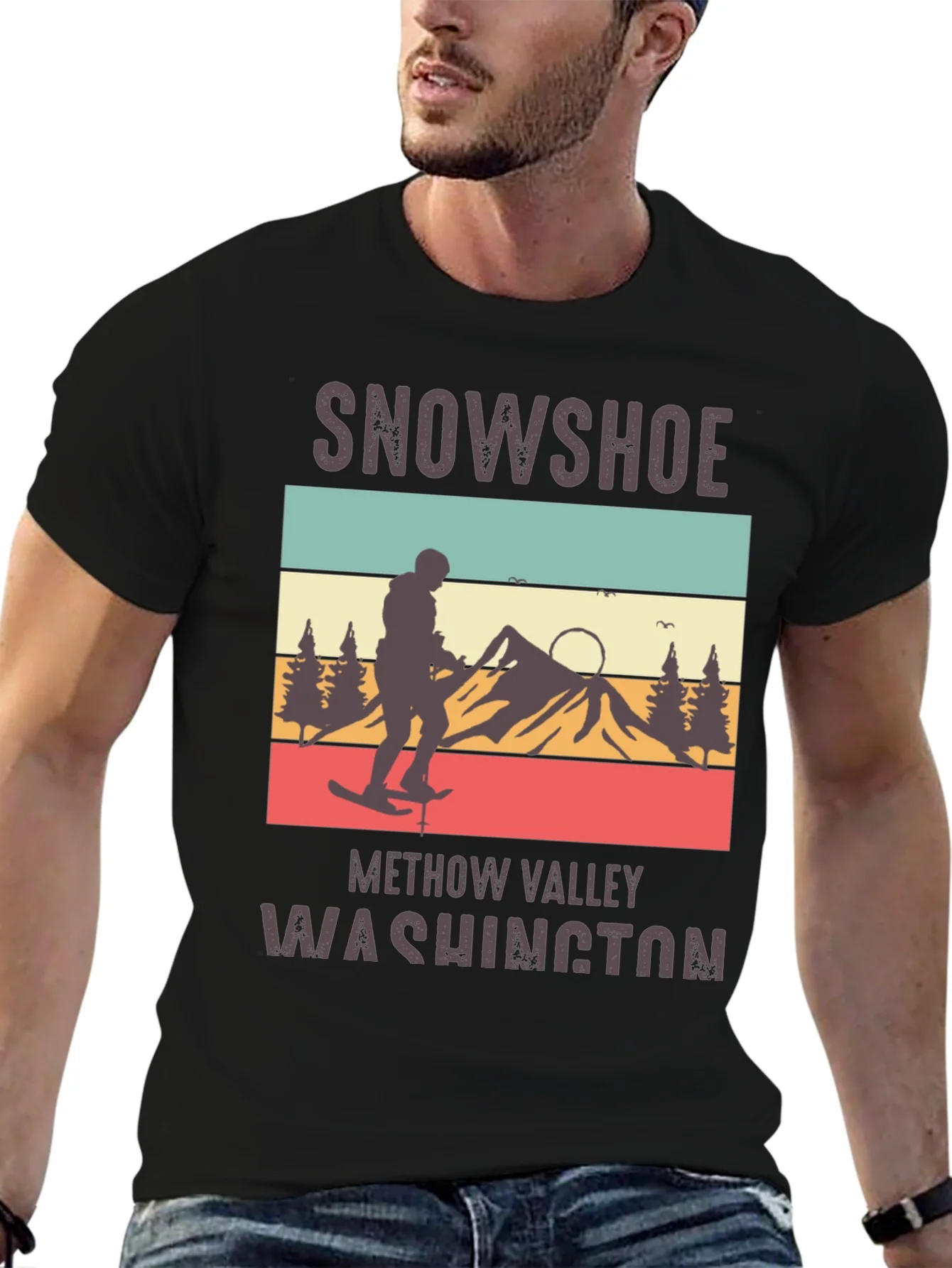 Camiseta Snowshoe Methow Valley Washington