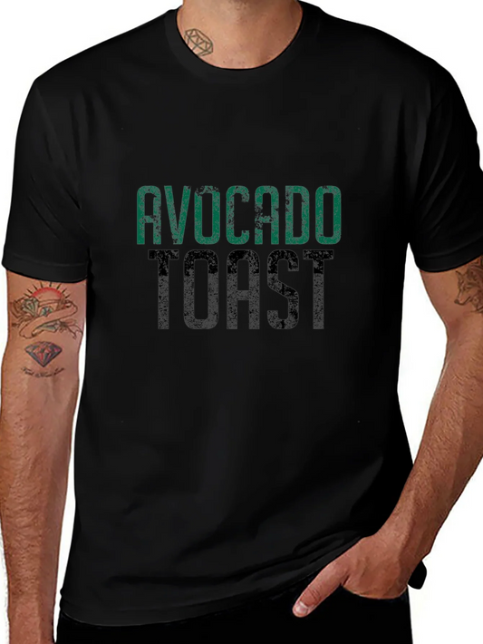 Rebbecca Avocado Toast Graphic Tee - Trendy Foodie T-Shirt