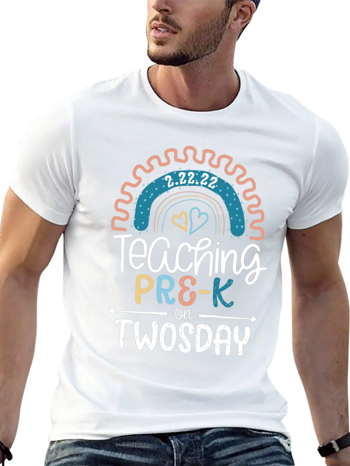 Camiseta Educativa Pre-K Twosday 2.22.22