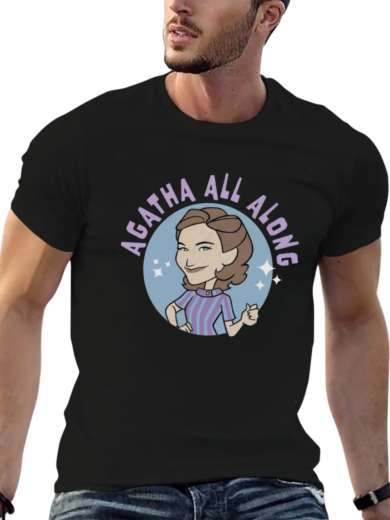Rebbecca Agatha All Along T-Shirt - Quirky Graphic Tee