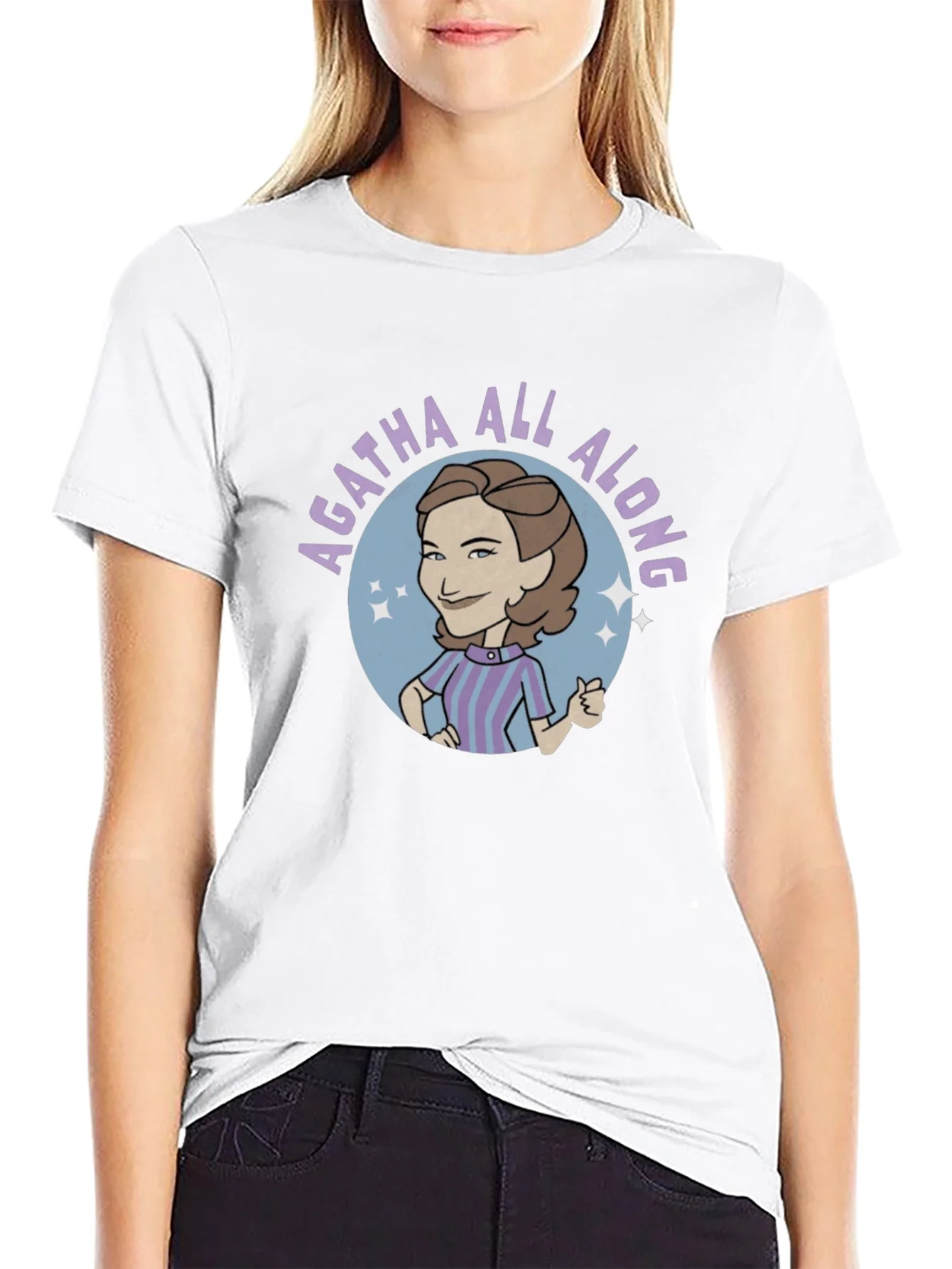 Rebbecca Agatha All Along T-Shirt - Quirky Graphic Tee