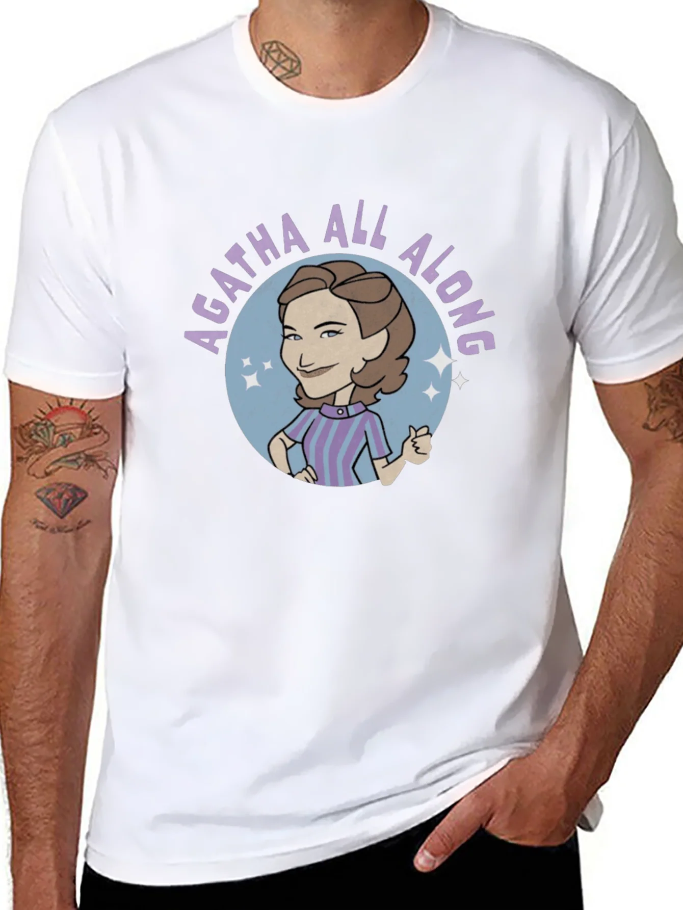 Rebbecca Agatha All Along T-Shirt - Quirky Graphic Tee