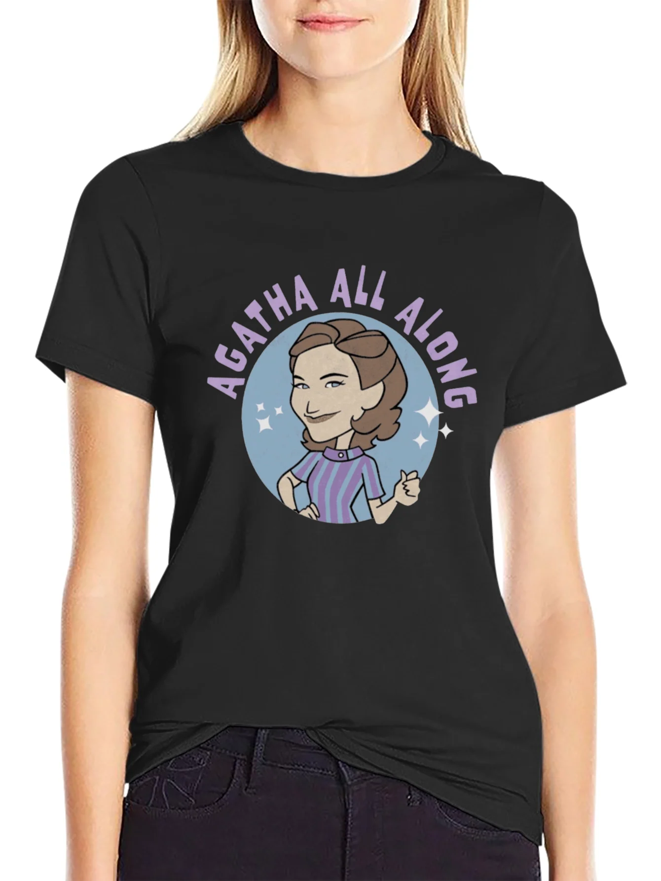 Rebbecca Agatha All Along T-Shirt - Quirky Graphic Tee