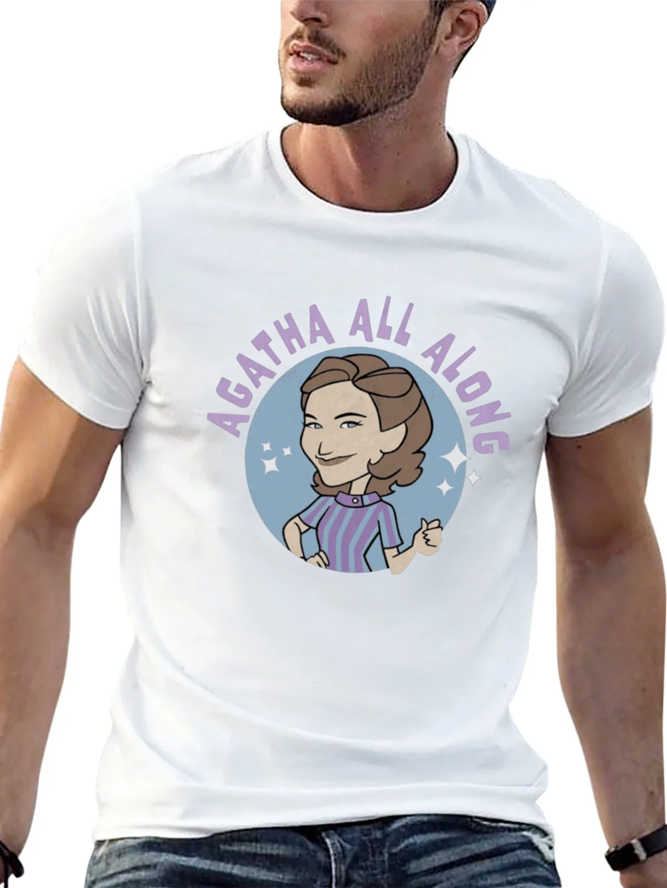 Rebbecca Agatha All Along T-Shirt - Quirky Graphic Tee