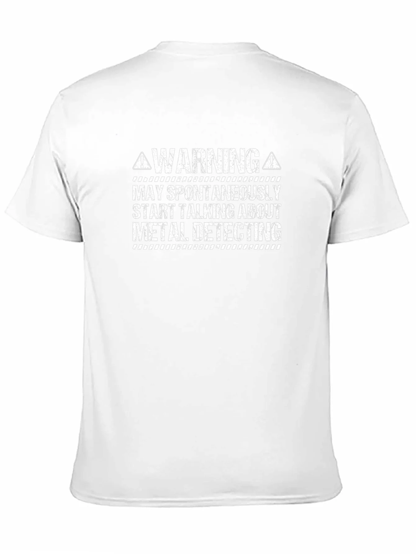 Camiseta Negra Detector de Metales