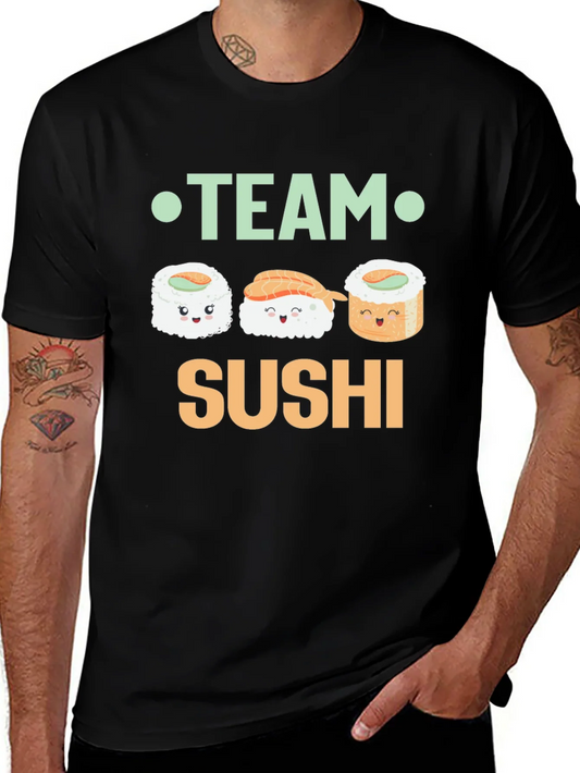 Rebbecca Team Sushi Graphic T-Shirt - Foodie Fashion