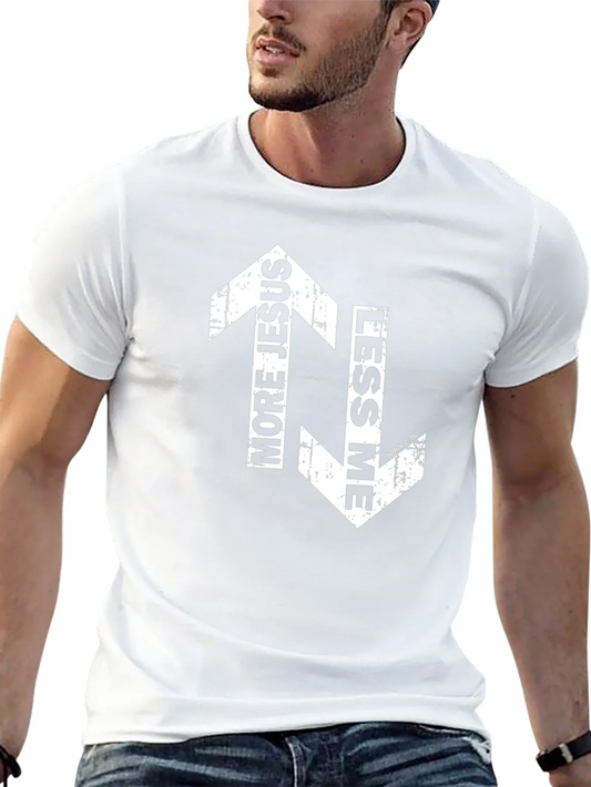 Rebbecca More Jesus Less Me Graphic Tee - Christian T-Shirt