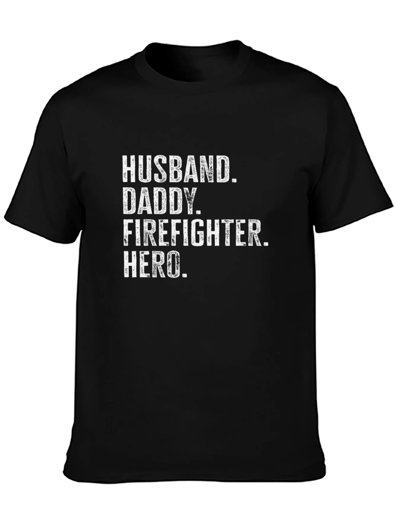 Rebbecca Husband Daddy Firefighter Hero T-Shirt