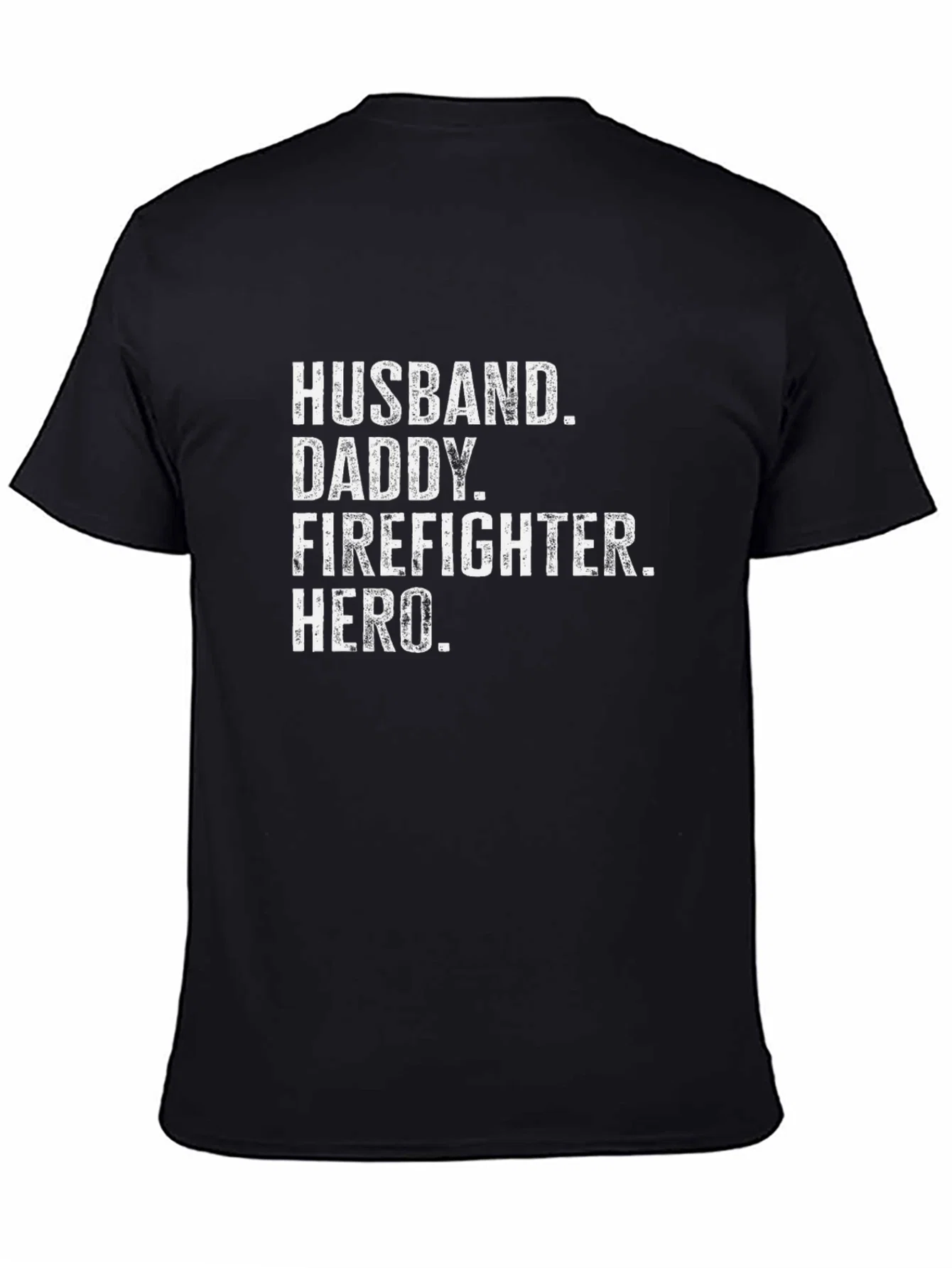 Rebbecca Husband Daddy Firefighter Hero T-Shirt