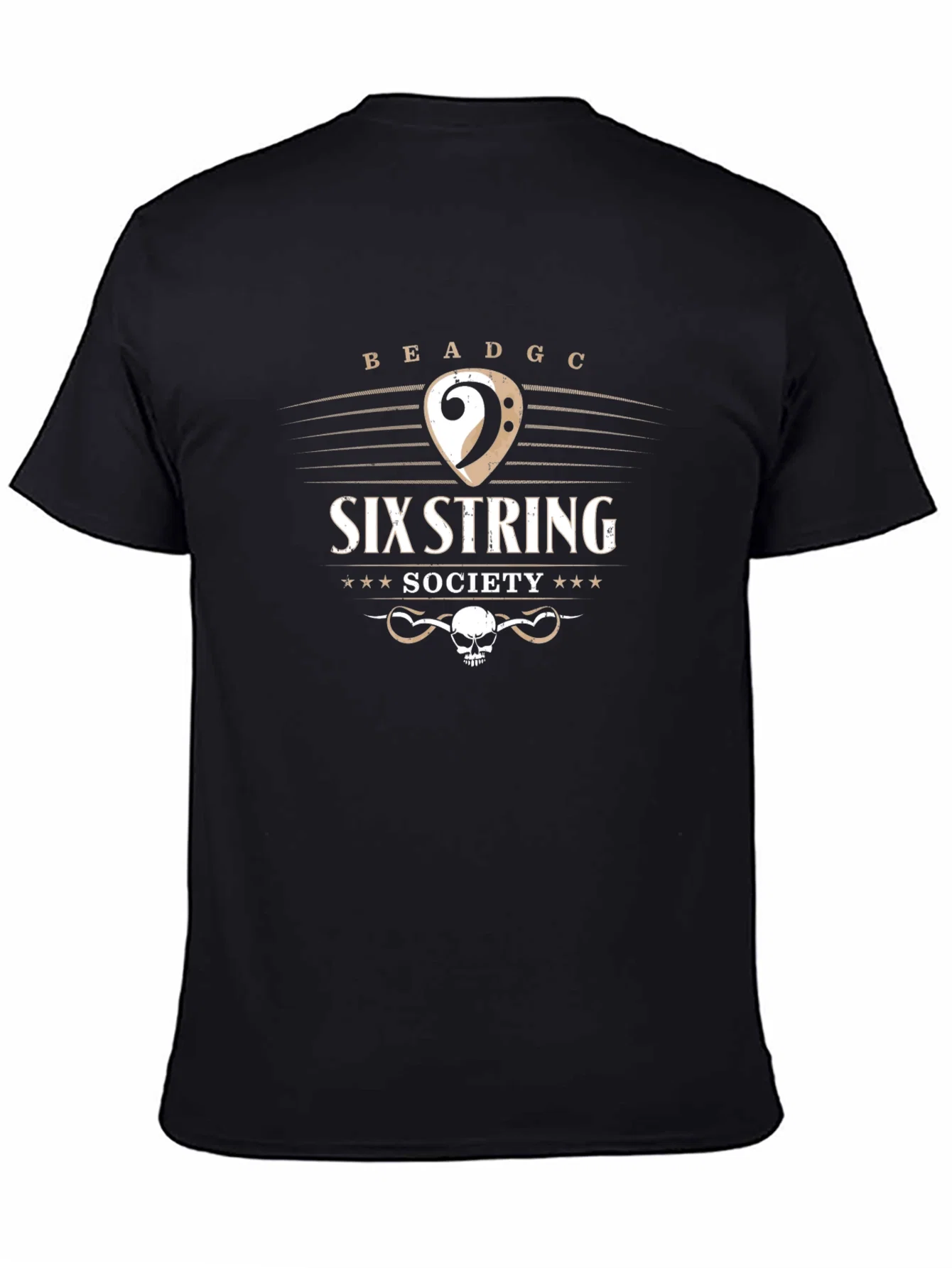 Rebbecca Six String Society T-Shirt - Musician Style
