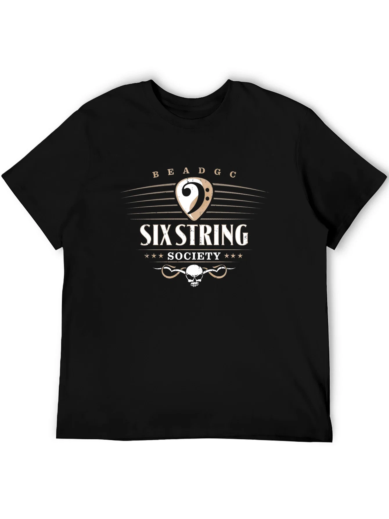 Rebbecca Six String Society T-Shirt - Musician Style