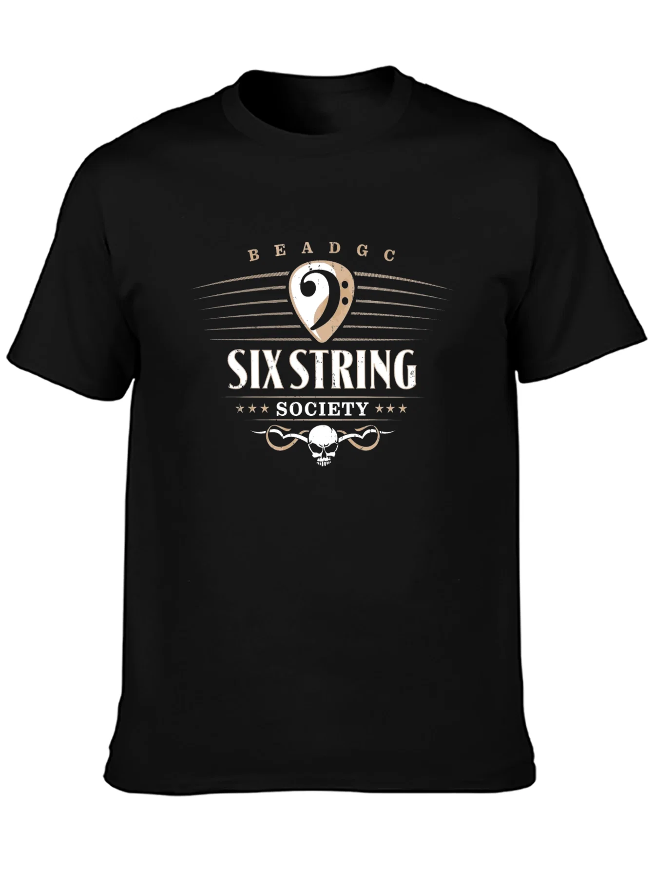 Rebbecca Six String Society T-Shirt - Musician Style