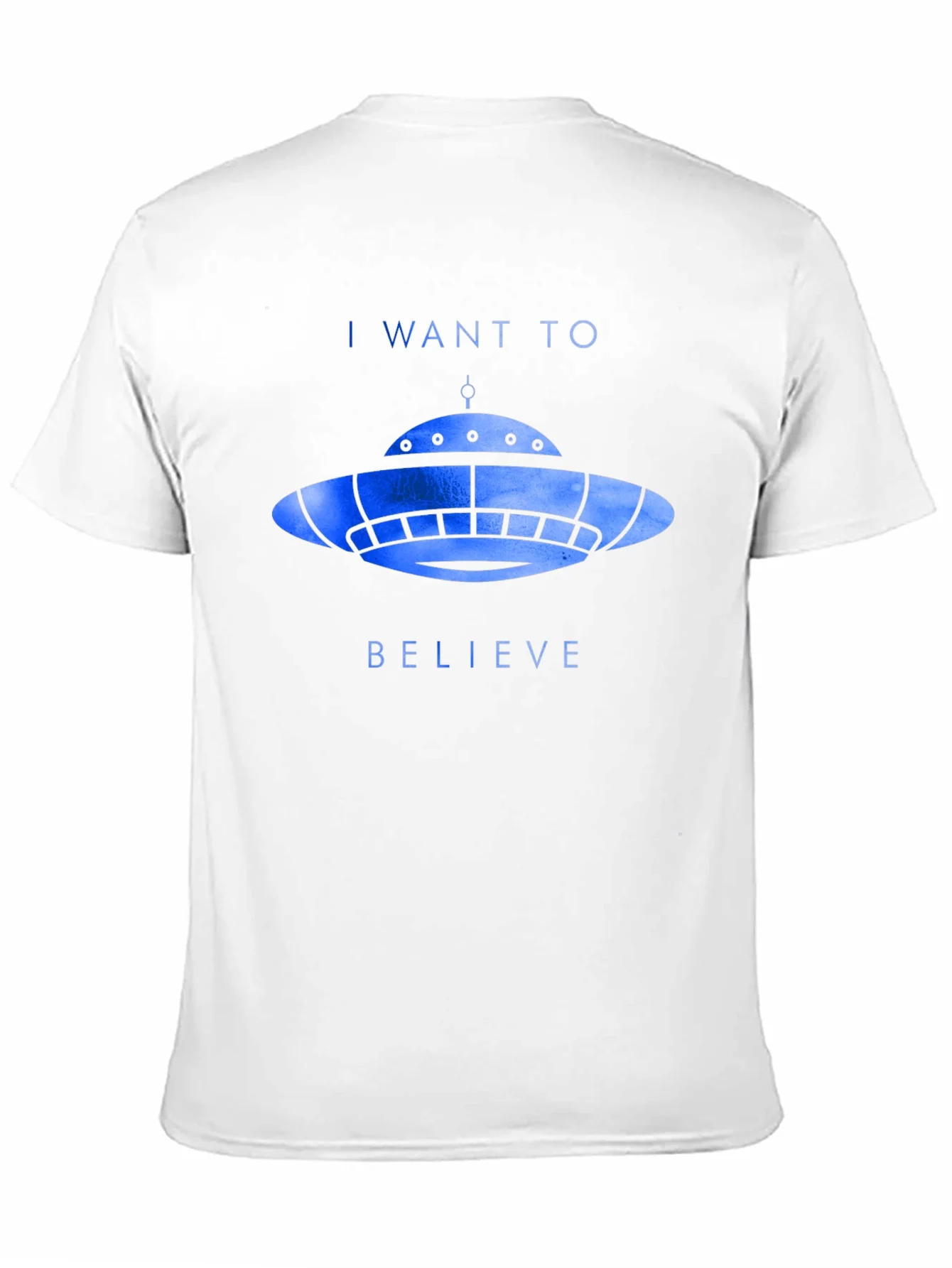 Camiseta Negra OVNI: I Want to Believe