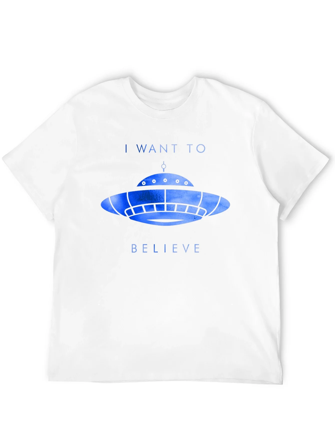 Camiseta Negra OVNI: I Want to Believe