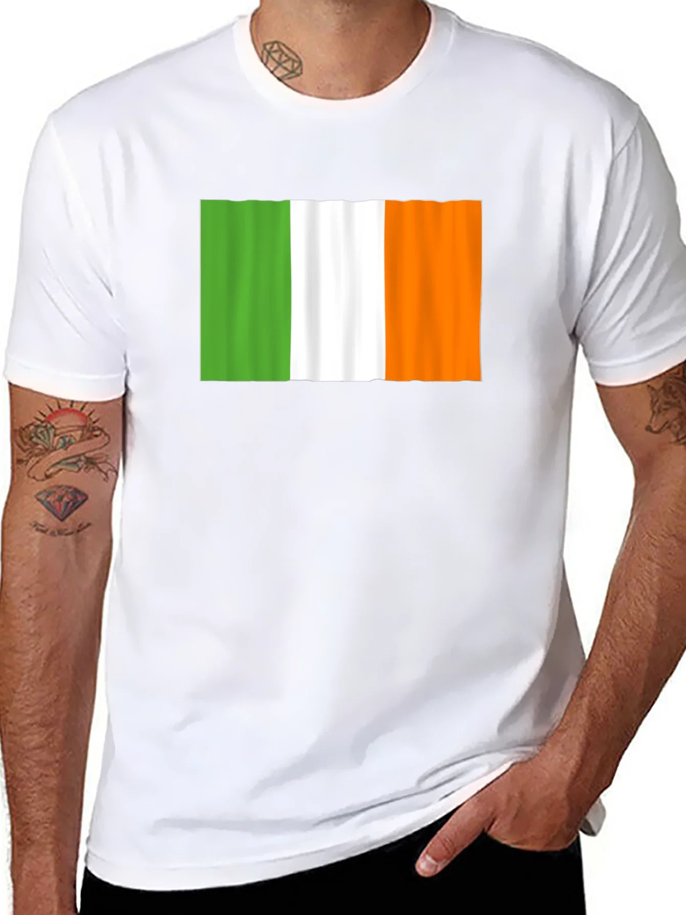 Rebbecca Irish Flag T-Shirt - Ireland Pride