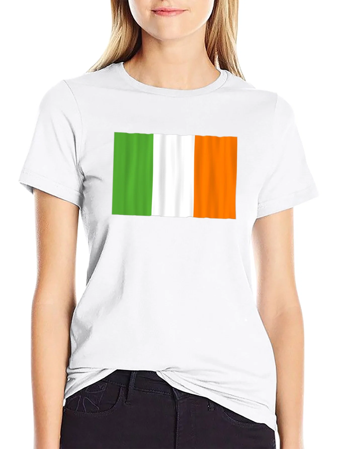 Rebbecca Irish Flag T-Shirt - Ireland Pride