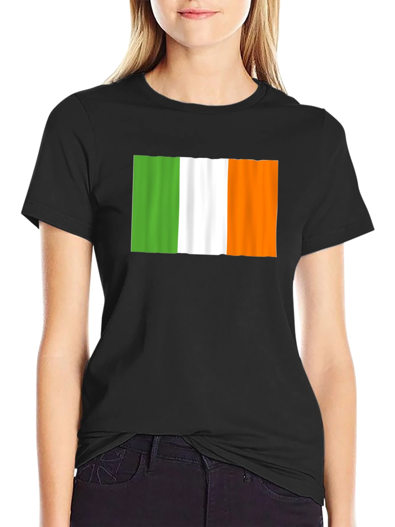 Rebbecca Irish Flag T-Shirt - Ireland Pride