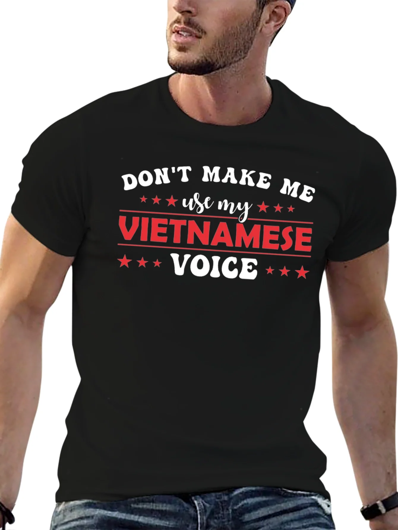 Rebbecca Dont Make Me Use My Vietnamese Voice T-Shirt