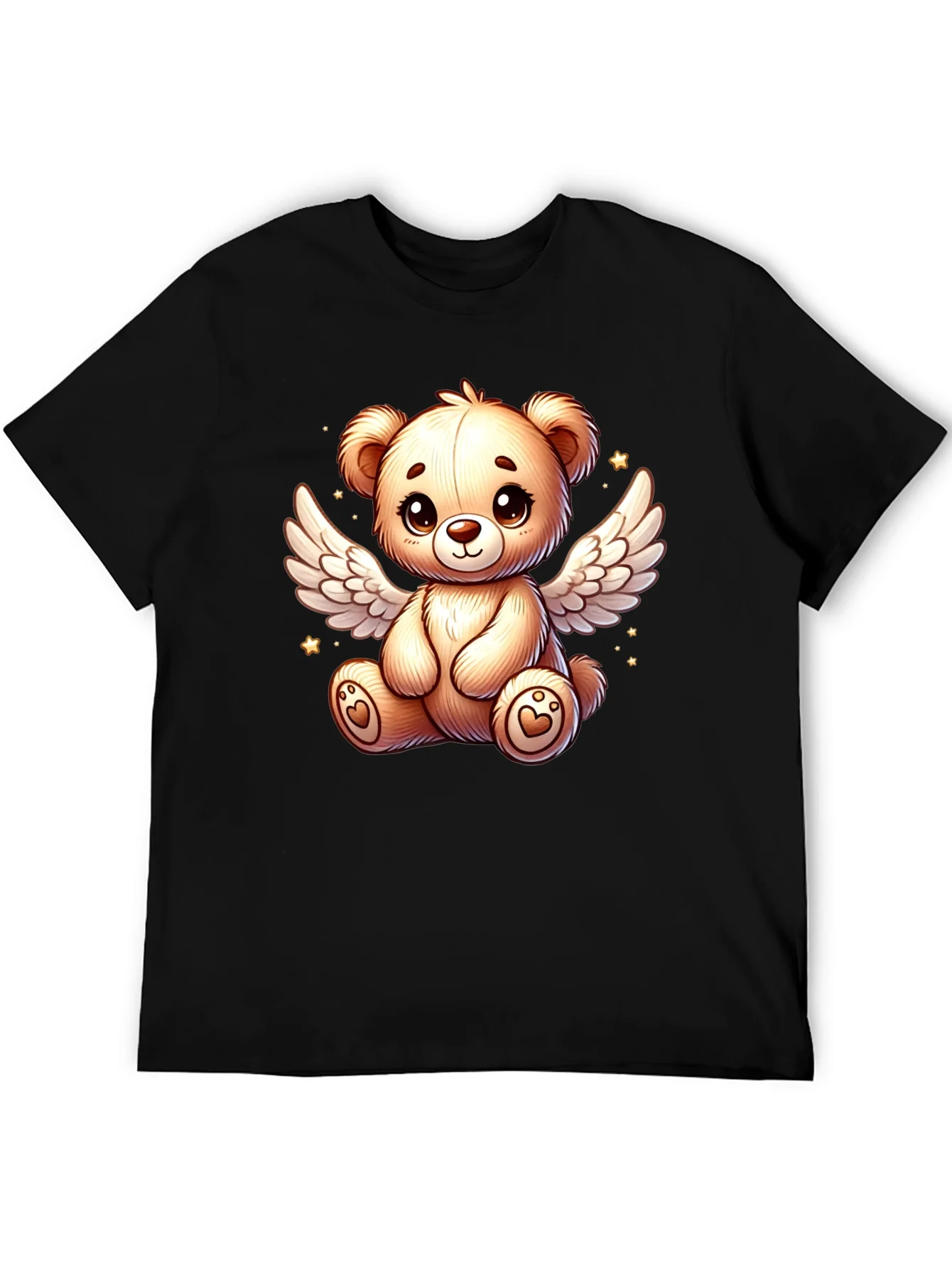 Rebbecca Angel Teddy Bear Black T-Shirt