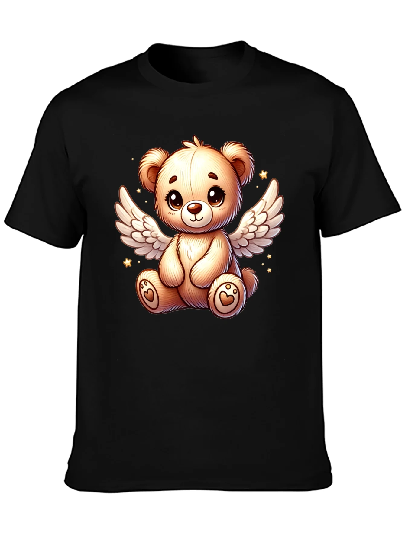 Rebbecca Angel Teddy Bear Black T-Shirt