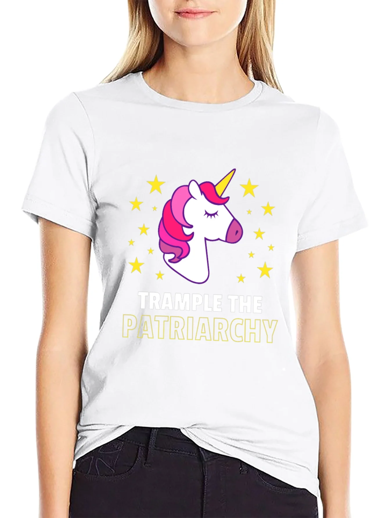 Rebbecca Trample The Patriarchy Unicorn T-Shirt