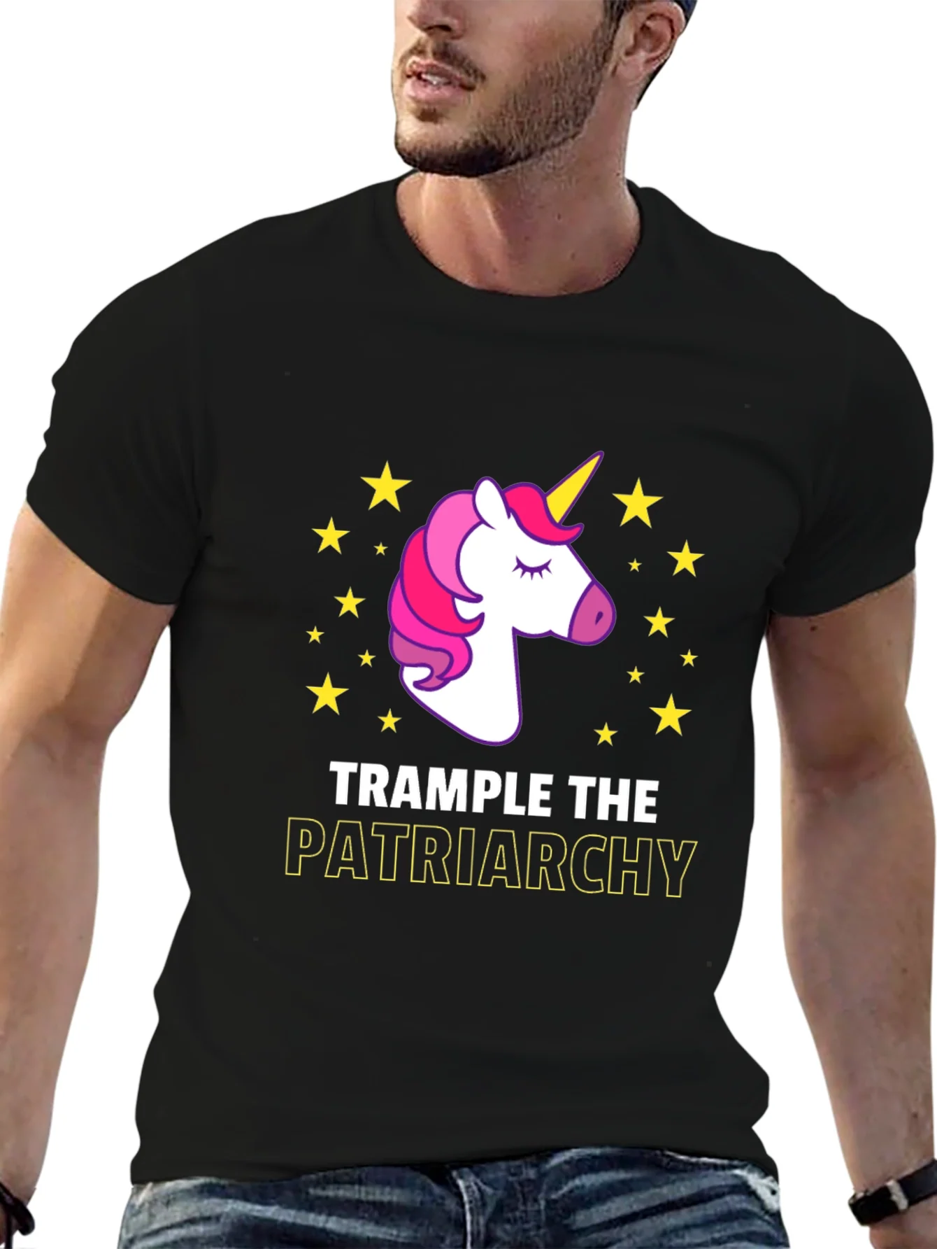 Rebbecca Trample The Patriarchy Unicorn T-Shirt