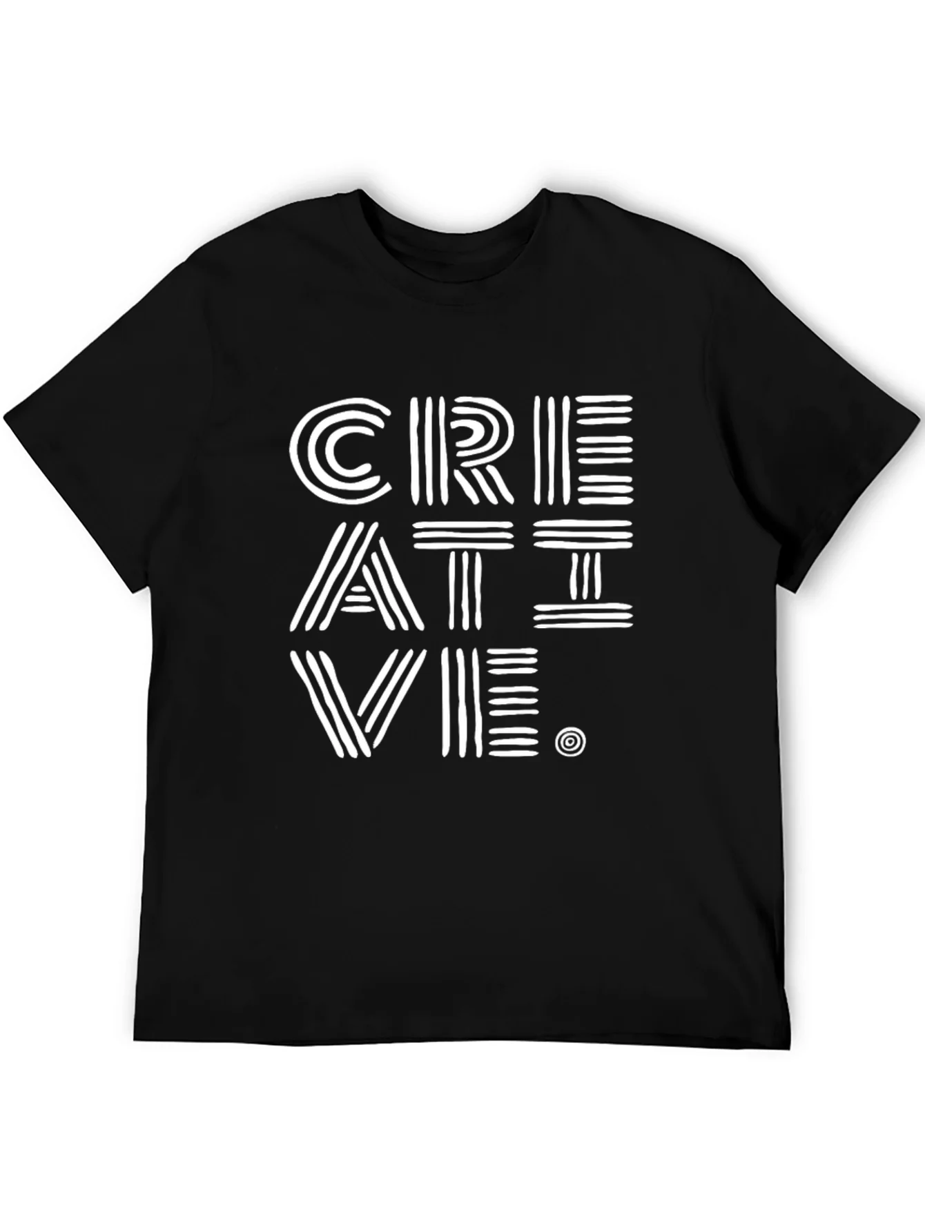 Rebbecca Creative Graphic Print Black T-Shirt