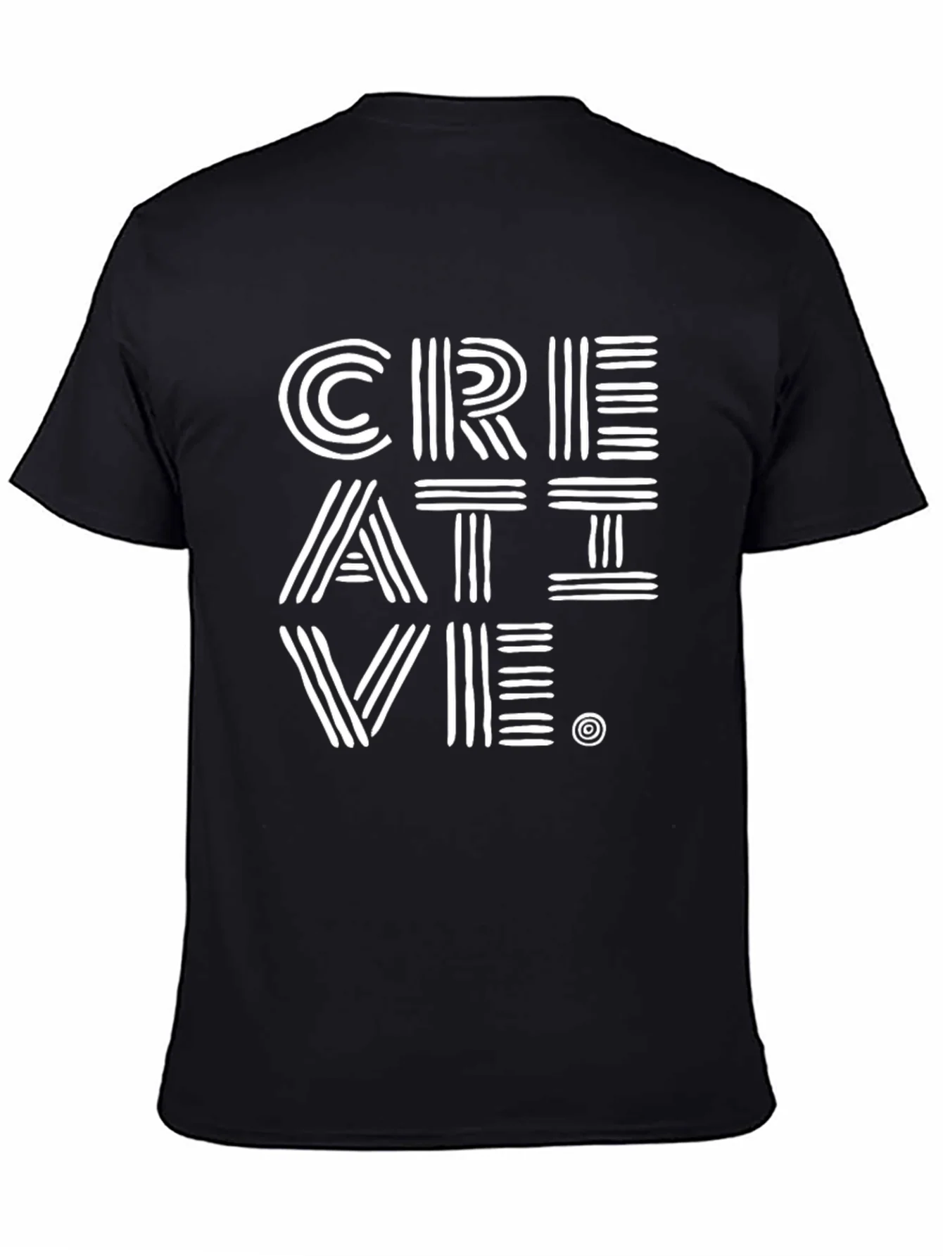 Rebbecca Creative Graphic Print Black T-Shirt