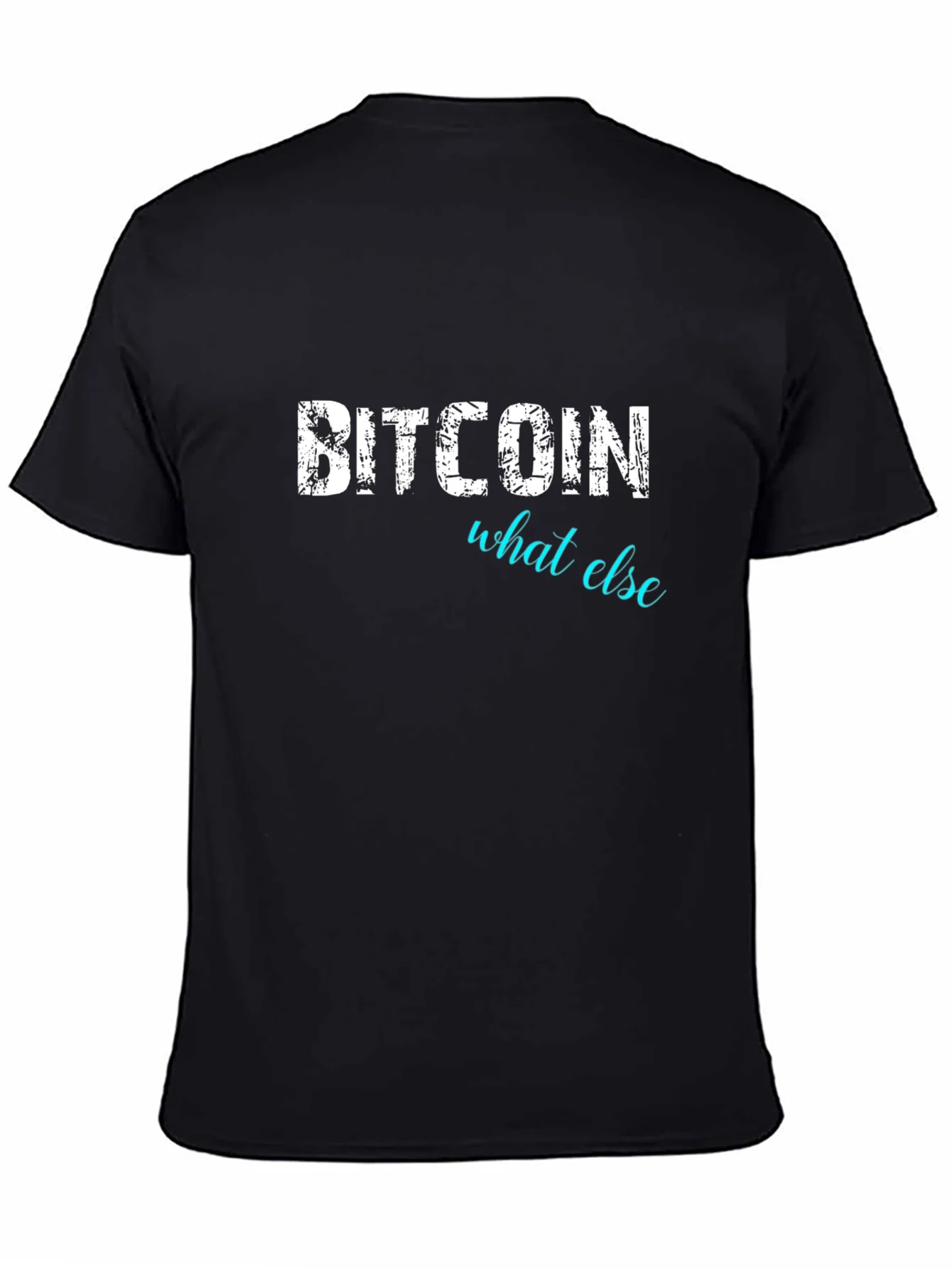 Rebbecca Bitcoin What Else Black Graphic Tee