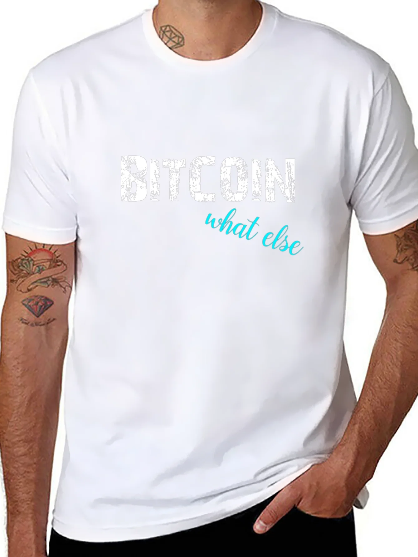 Rebbecca Bitcoin What Else Black Graphic Tee