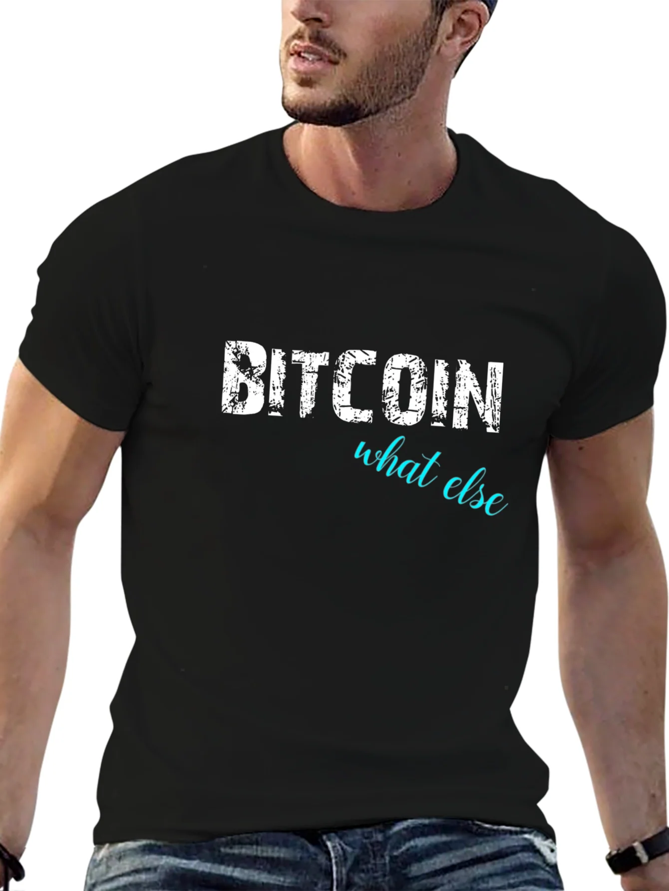 Rebbecca Bitcoin What Else Black Graphic Tee