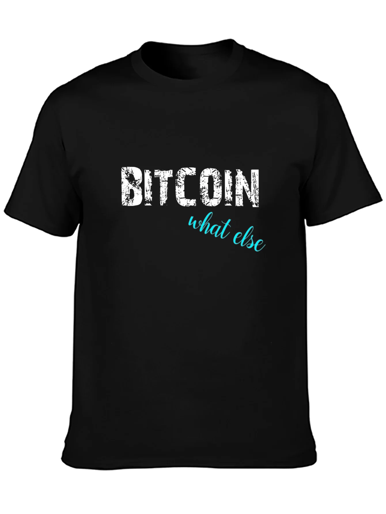 Rebbecca Bitcoin What Else Black Graphic Tee