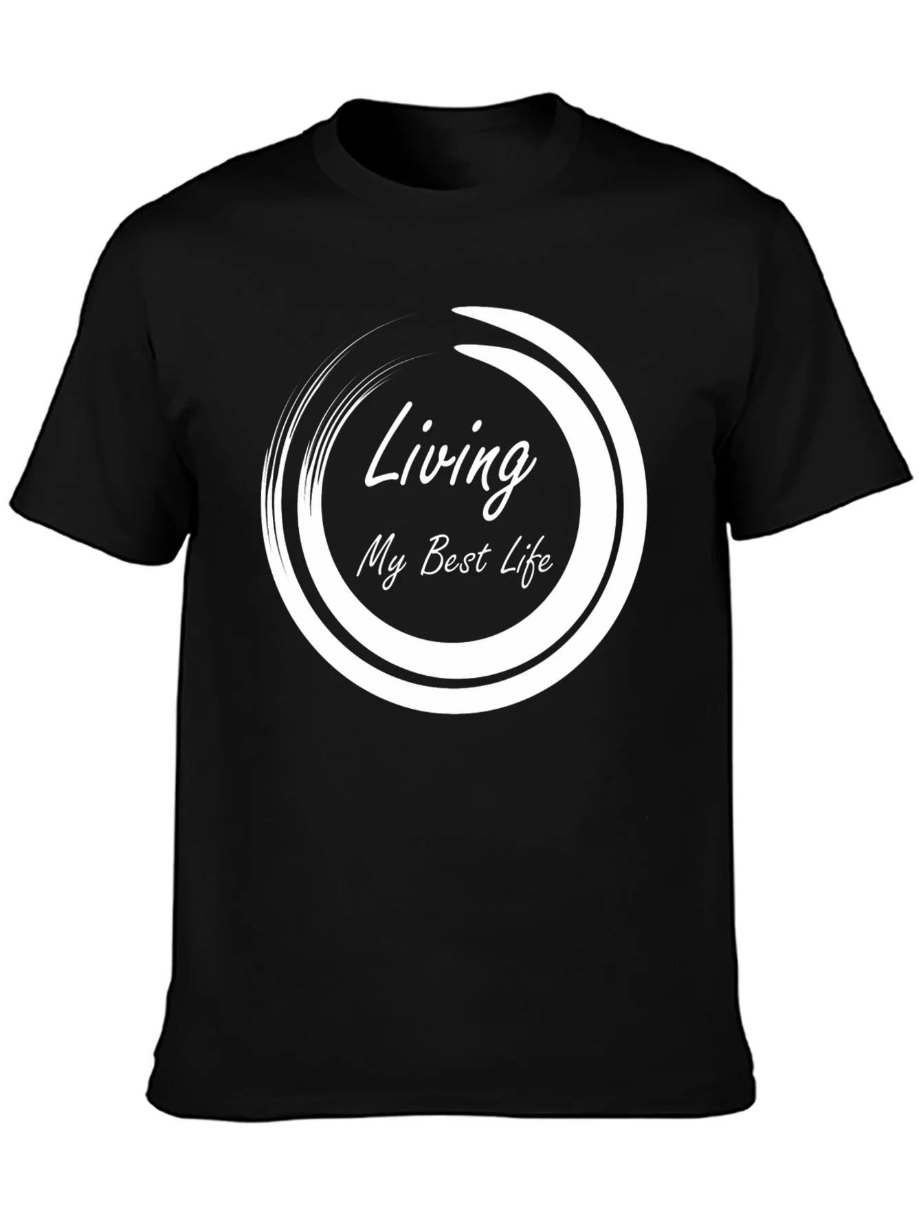 Rebbecca Living My Best Life - Black Graphic Tee