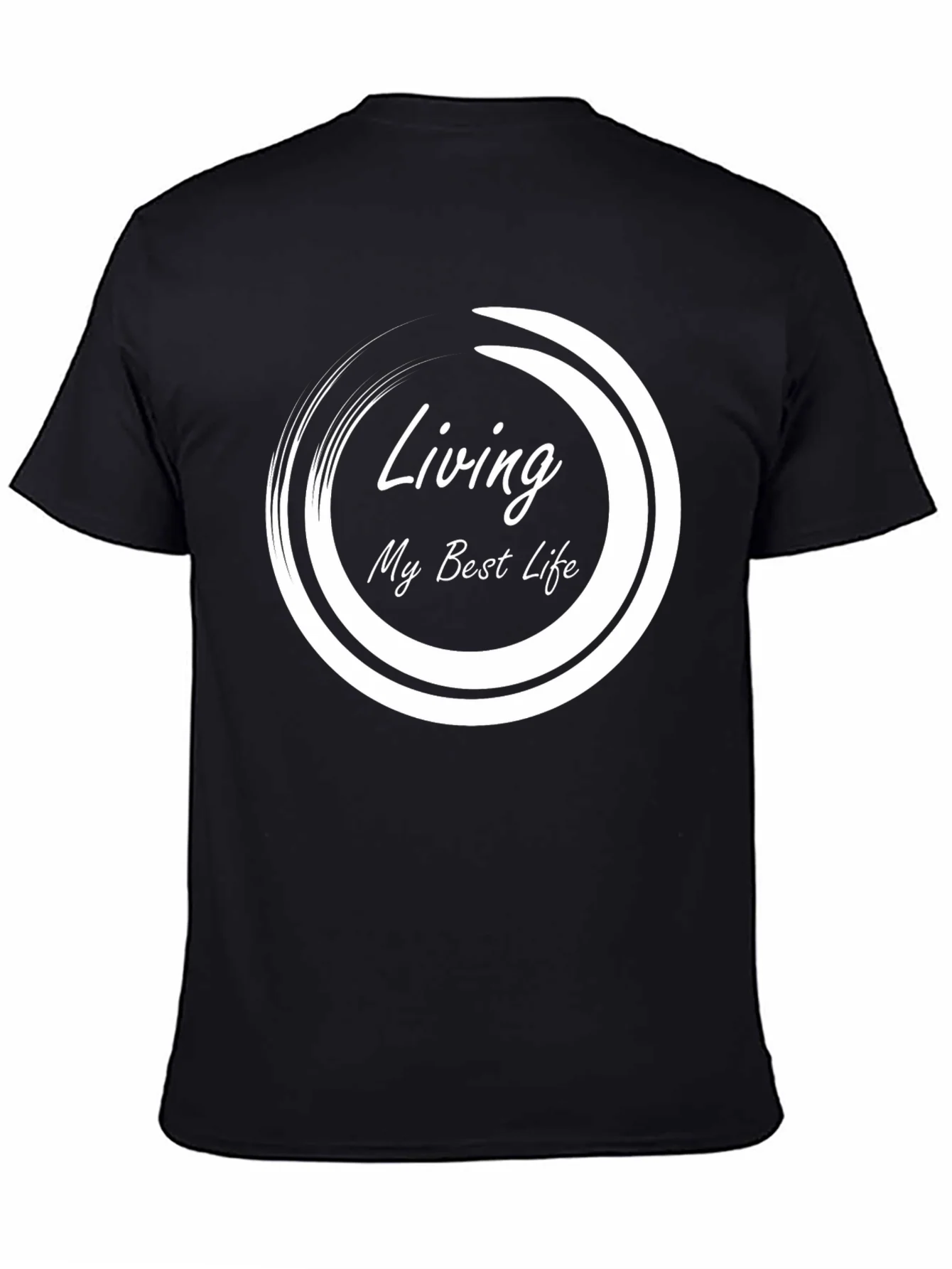 Rebbecca Living My Best Life - Black Graphic Tee