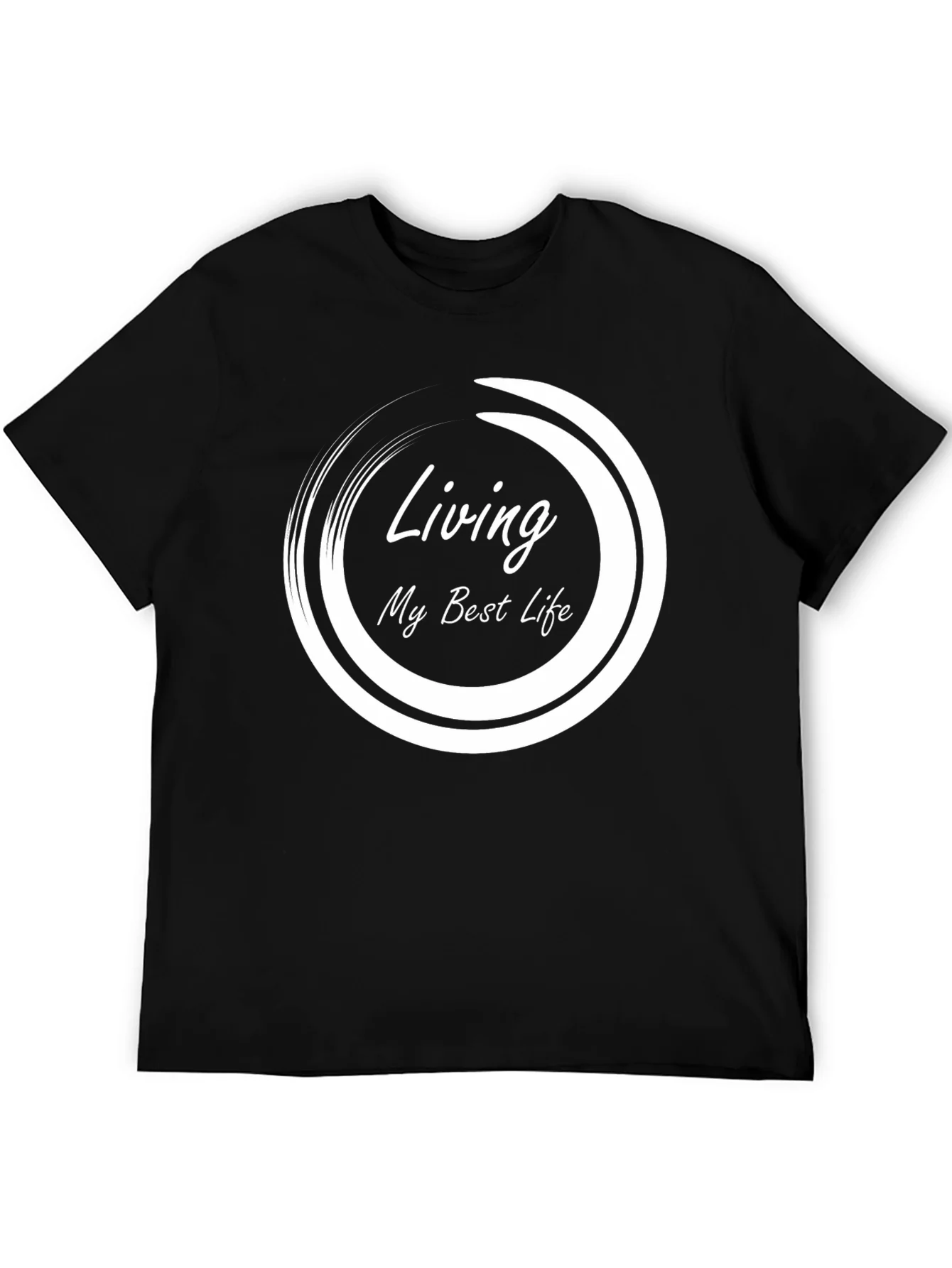 Rebbecca Living My Best Life - Black Graphic Tee