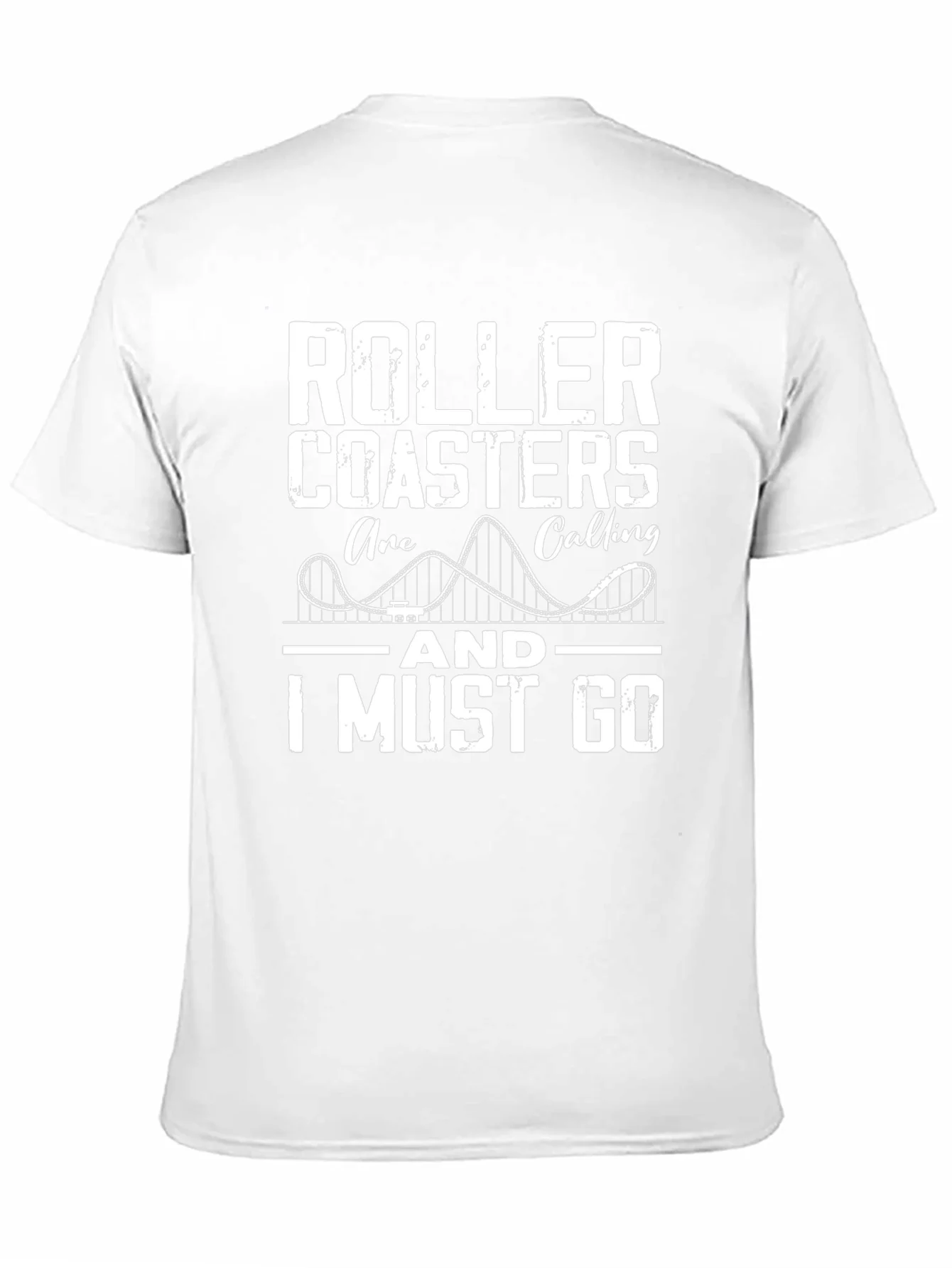 Camiseta Negra: Monta?as Rusas Me Llaman