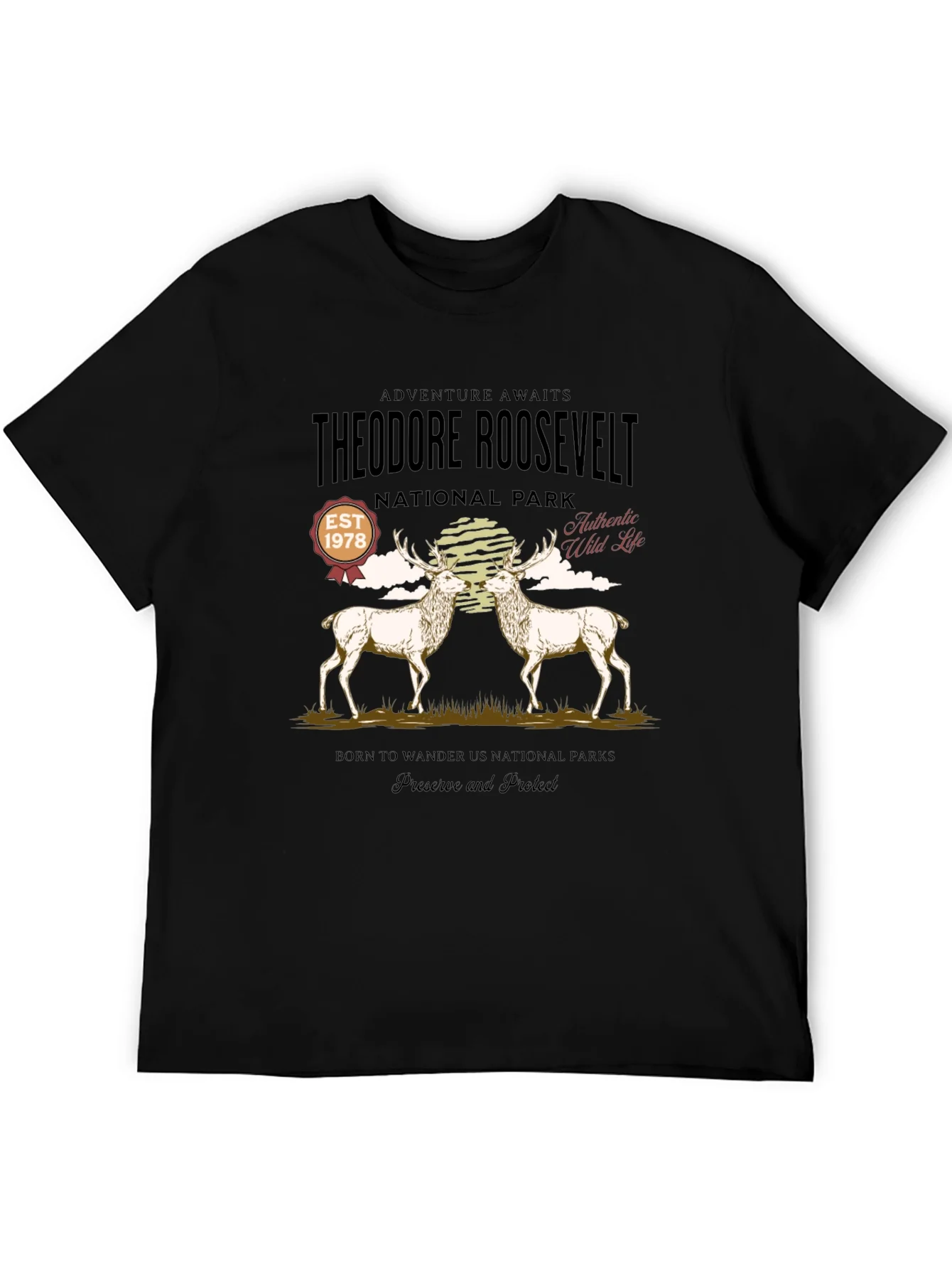 Rebbecca Theodore Roosevelt National Park Graphic T-Shirt