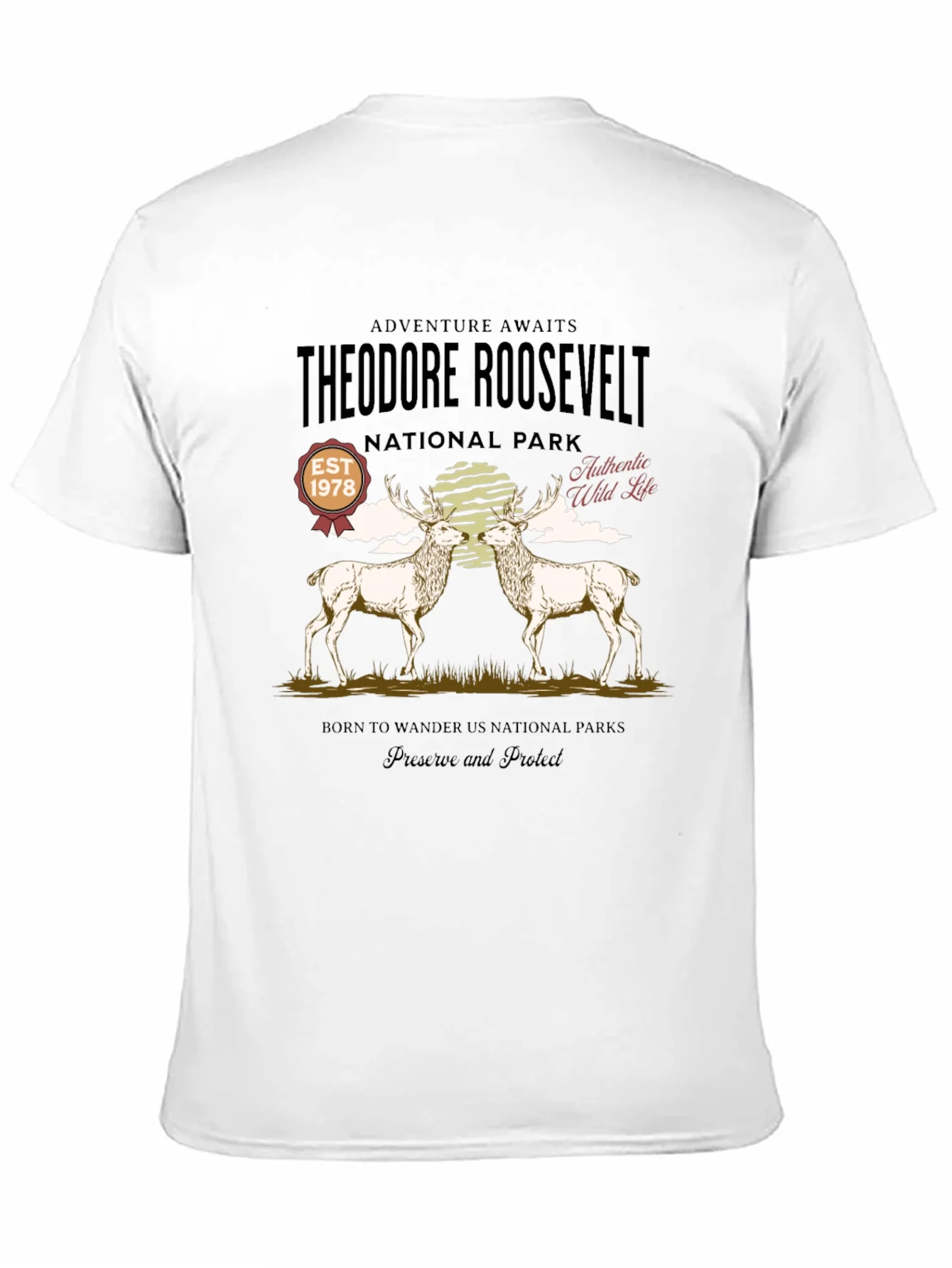 Rebbecca Theodore Roosevelt National Park Graphic T-Shirt