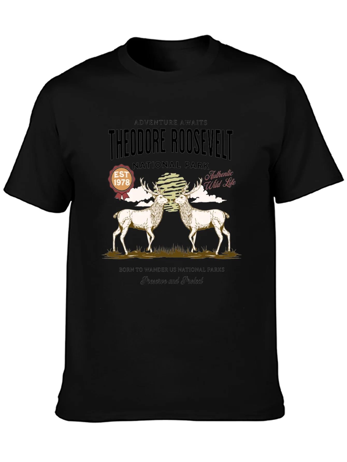 Rebbecca Theodore Roosevelt National Park Graphic T-Shirt