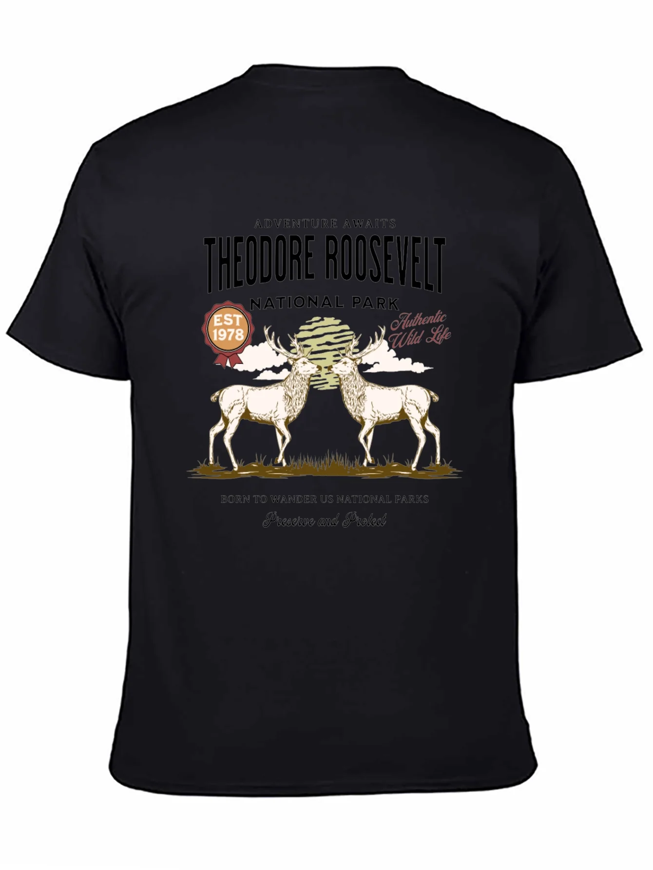 Rebbecca Theodore Roosevelt National Park Graphic T-Shirt