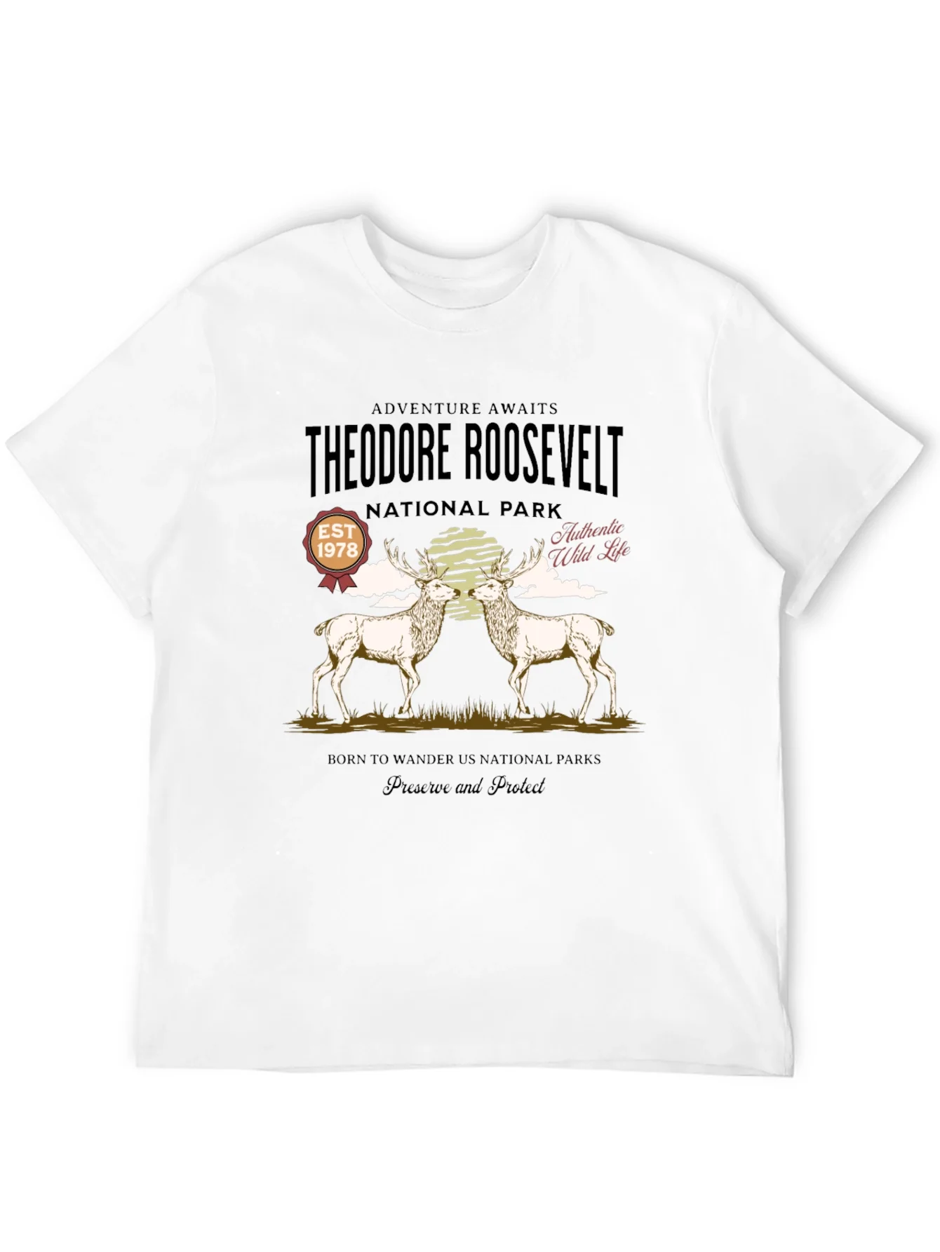 Rebbecca Theodore Roosevelt National Park Graphic T-Shirt