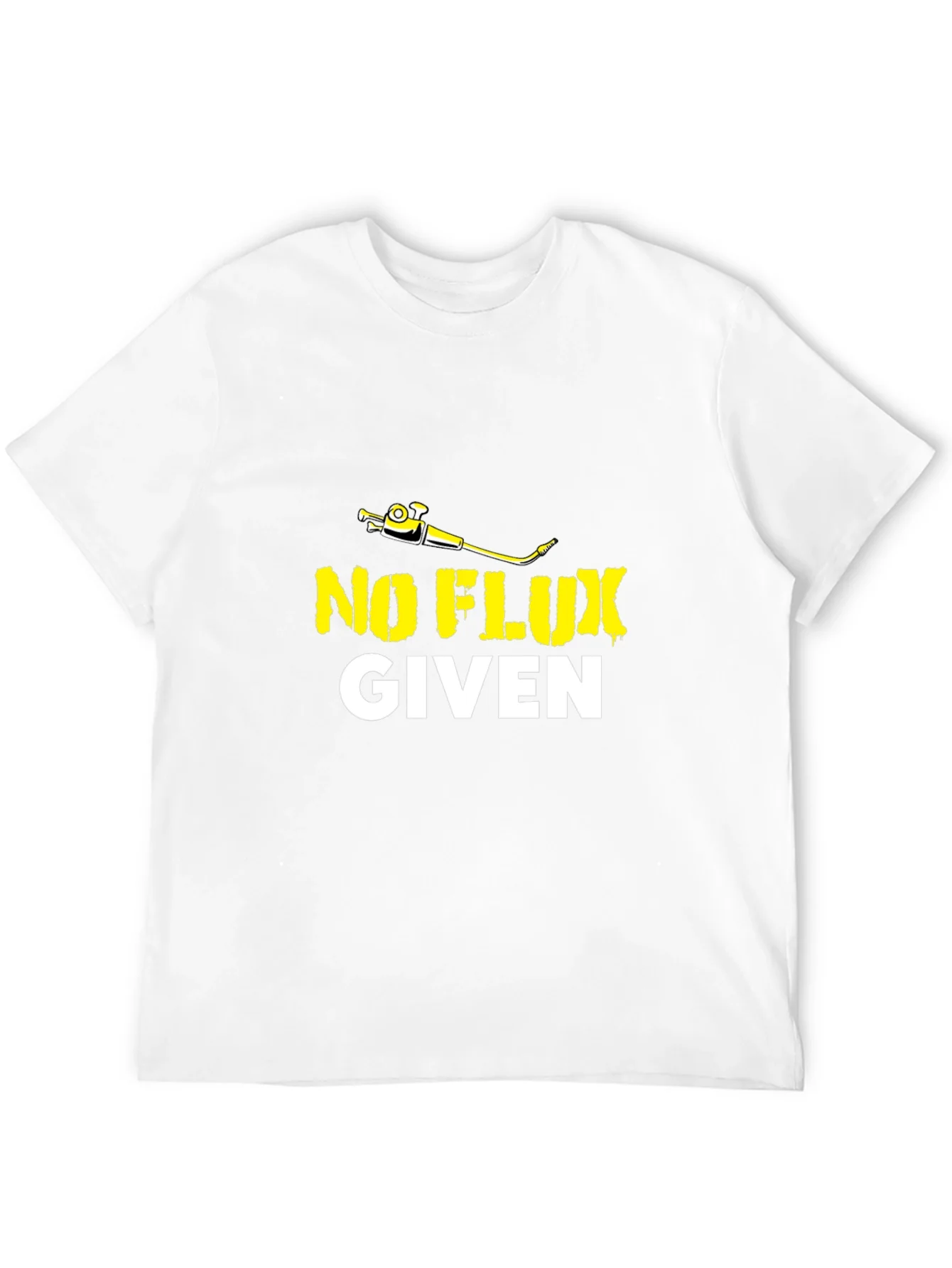 Rebbecca No Flux Given Mens Black T-Shirt