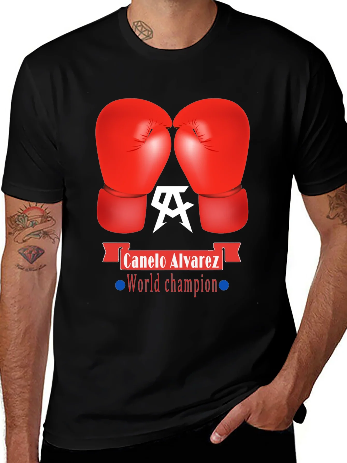 Rebbecca Canelo Alvarez World Champion Boxing Gloves T-Shirt
