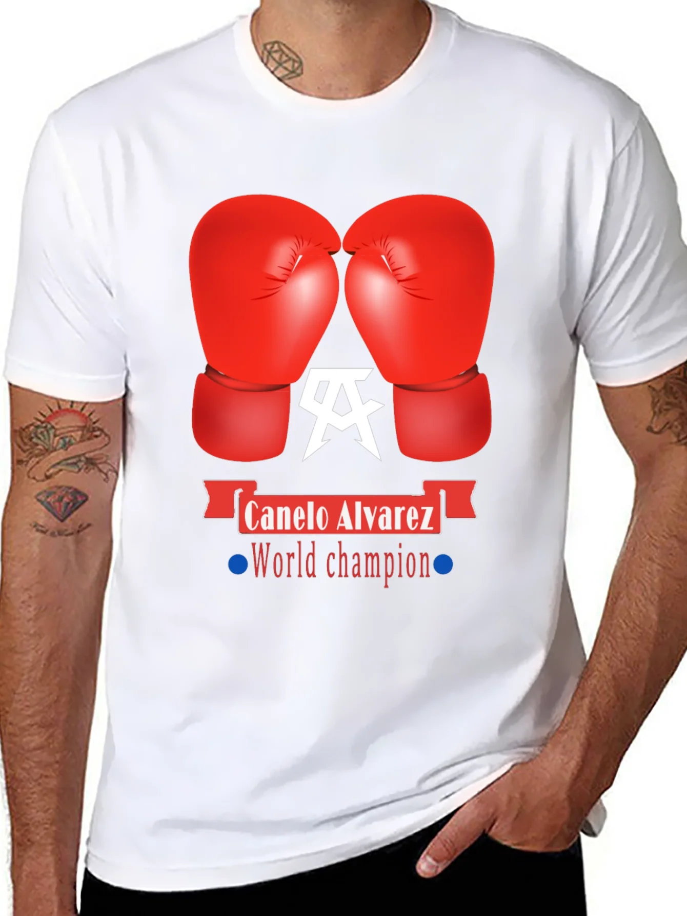 Rebbecca Canelo Alvarez World Champion Boxing Gloves T-Shirt