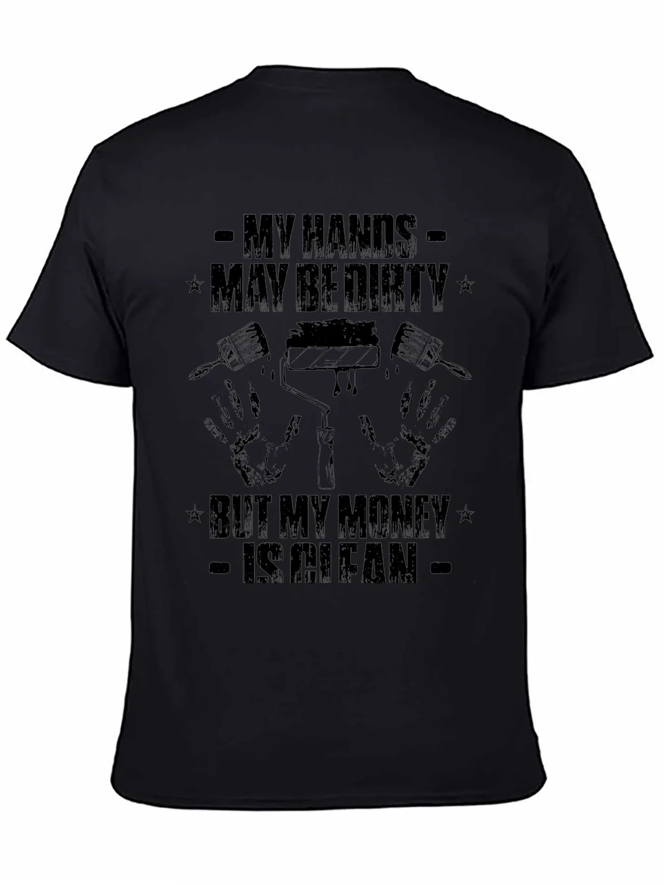 Rebbecca Dirty Hands Clean Money Painter T-Shirt