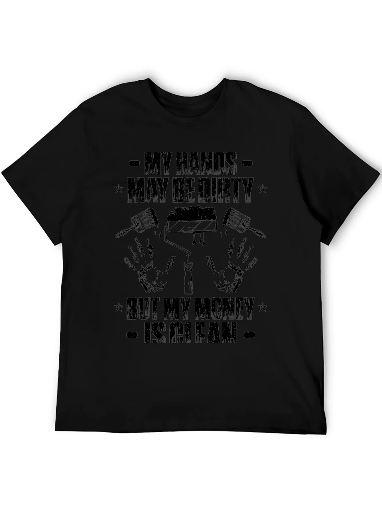 Rebbecca Dirty Hands Clean Money Painter T-Shirt
